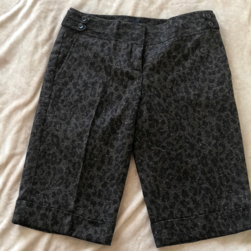 The limited  leopard print bermudas